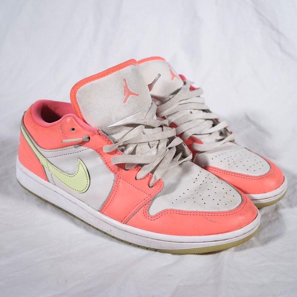 Nike Air Jordan 1 Low SE Lava Glow Barely Volt Men's 9 FN6772-671